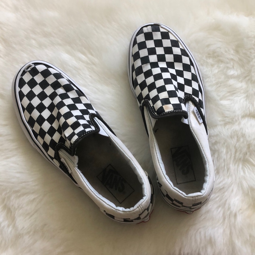 Checkered vans